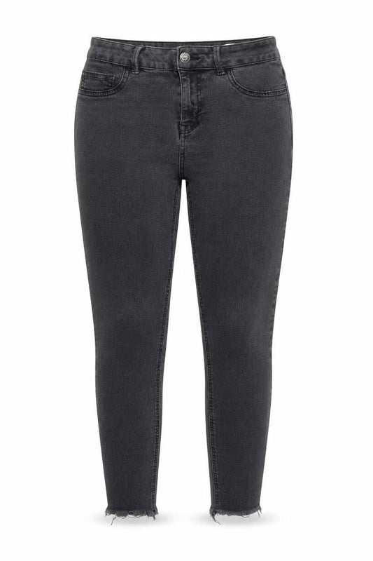 New Look Women Black Skinny Jenna Mid Rise Stretch Jeans Size 10