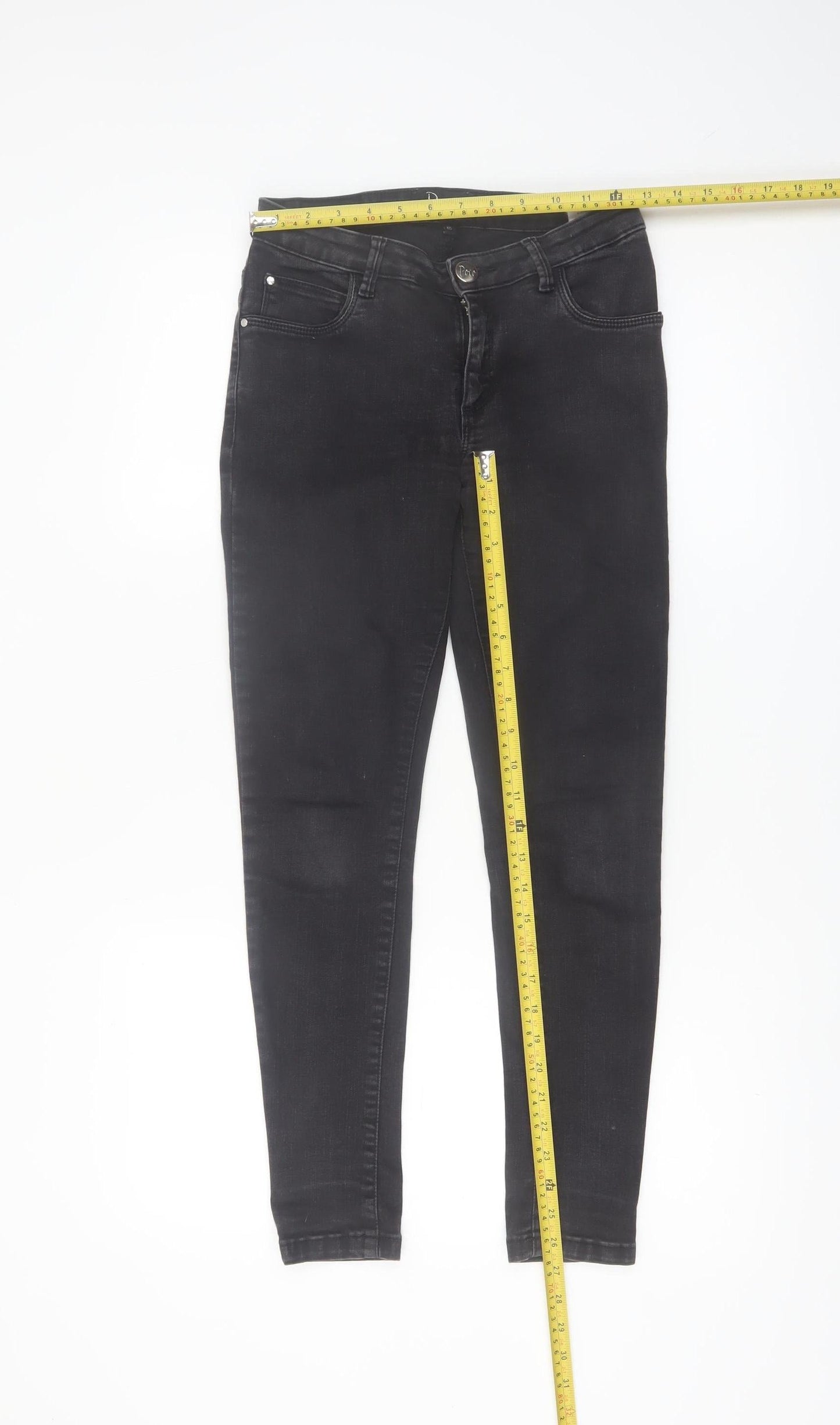 Poco by Pippa Women's Black Slimmer Skinny Jeans Size 8S