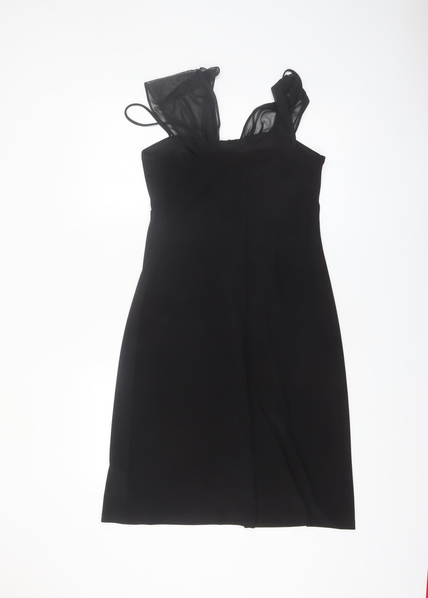 Scarlett Nite Women’s Black Size 8 Knee Length Empire Waist Formal Dress