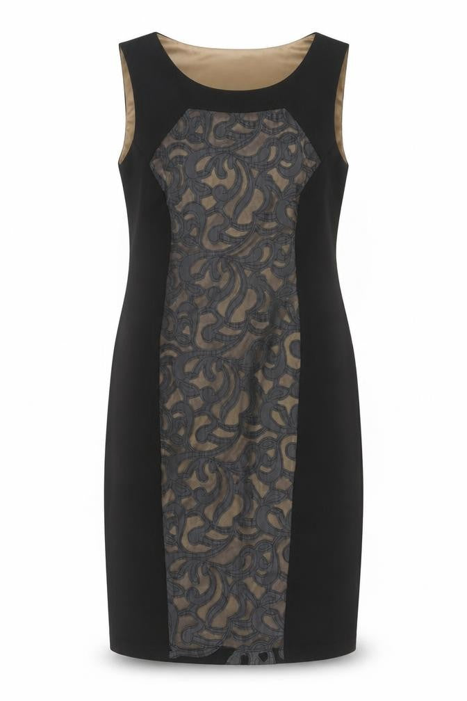 Ronni Nicole Women's Black Size 12 Sheath Dress Sleeveless Formal