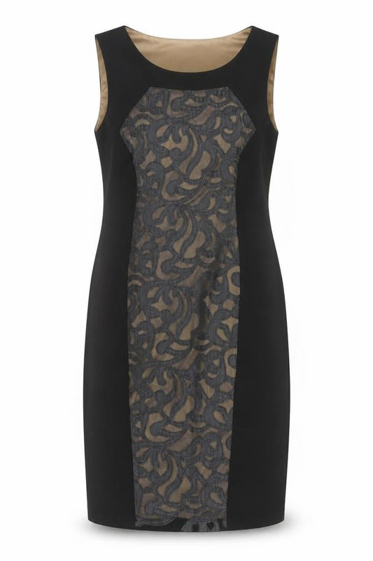 Ronni Nicole Women's Black Size 12 Sheath Dress Sleeveless Formal