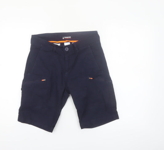 Tribord Men's Blue Cargo Shorts Size S Regular Fit