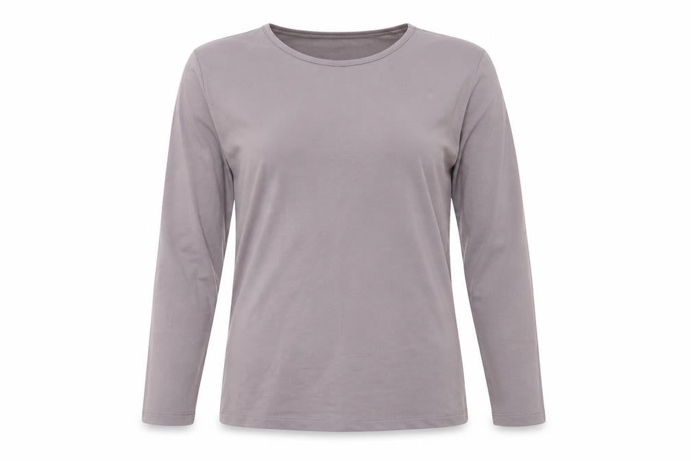 ESMARA Women’s Grey Long Sleeve Jersey Top Size 8/10