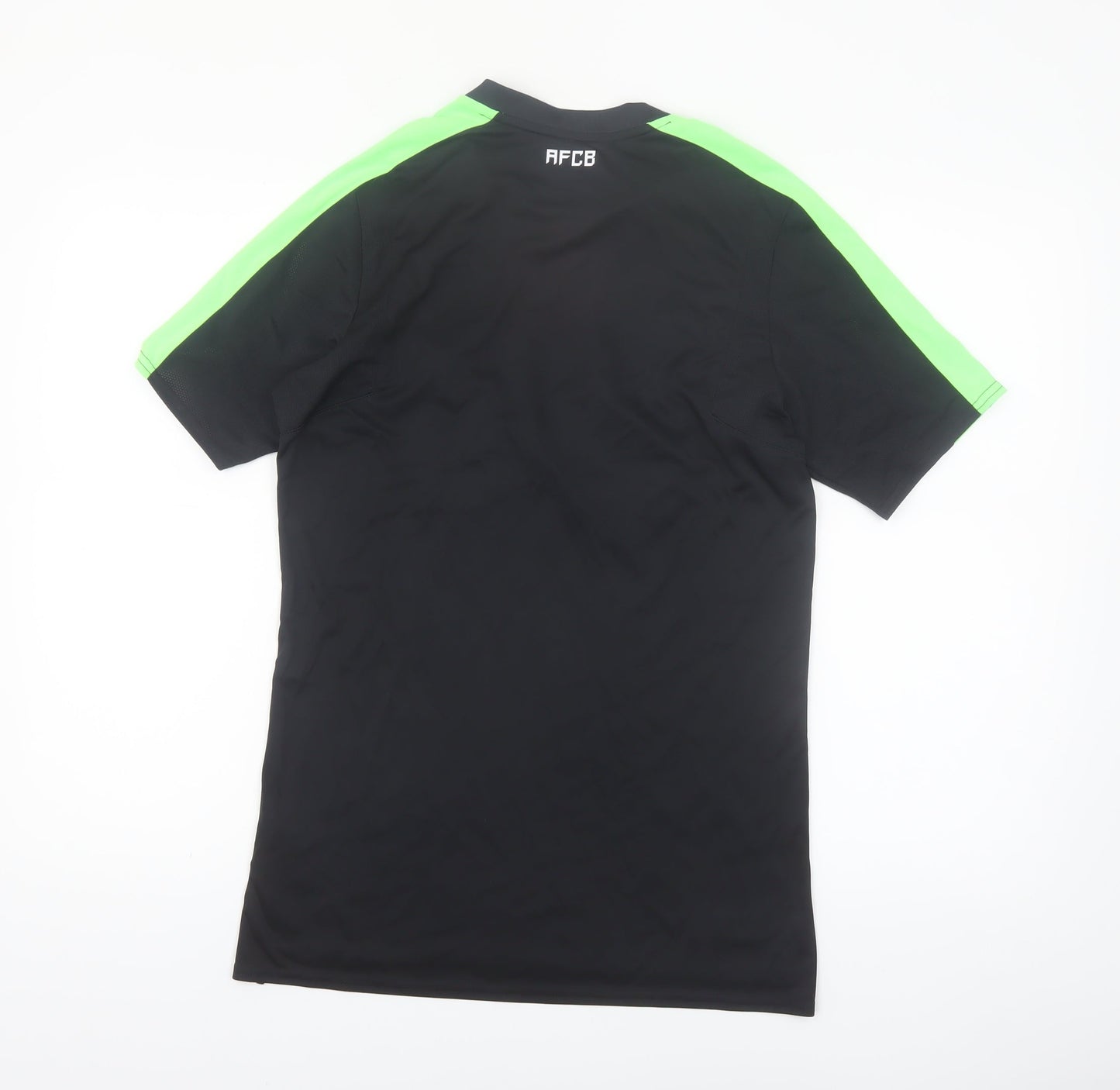 Umbro Men’s Black Green AFC Bournemouth Football Jersey T-Shirt Size S