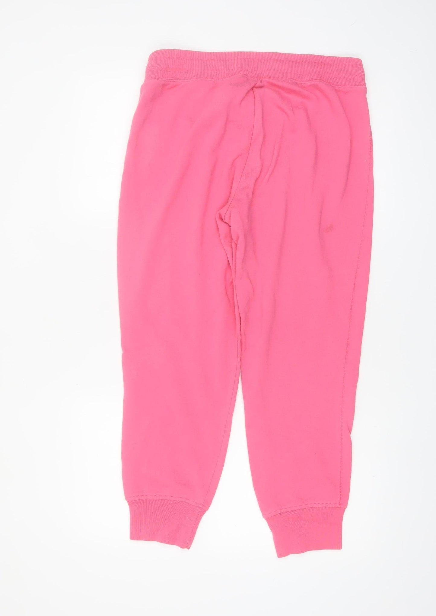 GAP Women’s Pink Jogger Sweatpants M Fleece Cotton Comfort Fit