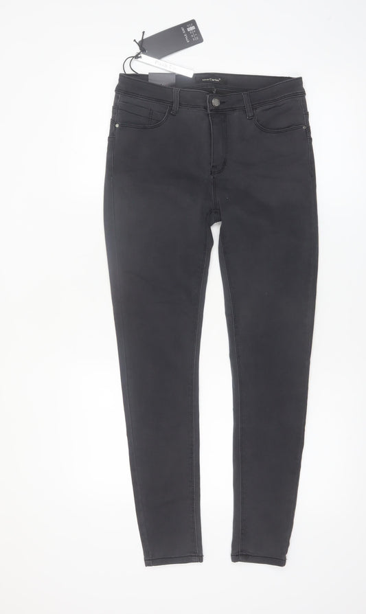 Nina Carter Women’s Black Skinny Stretch Jeans Size 12