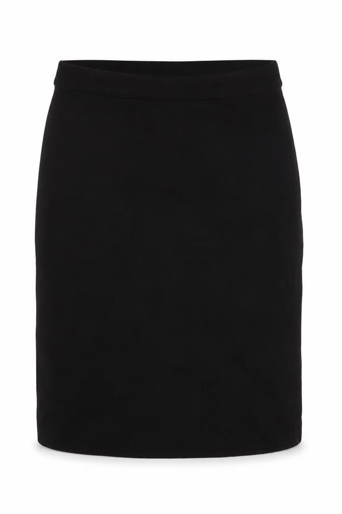 Willow & Thread Women's Black XS Stretch Pencil Skirt