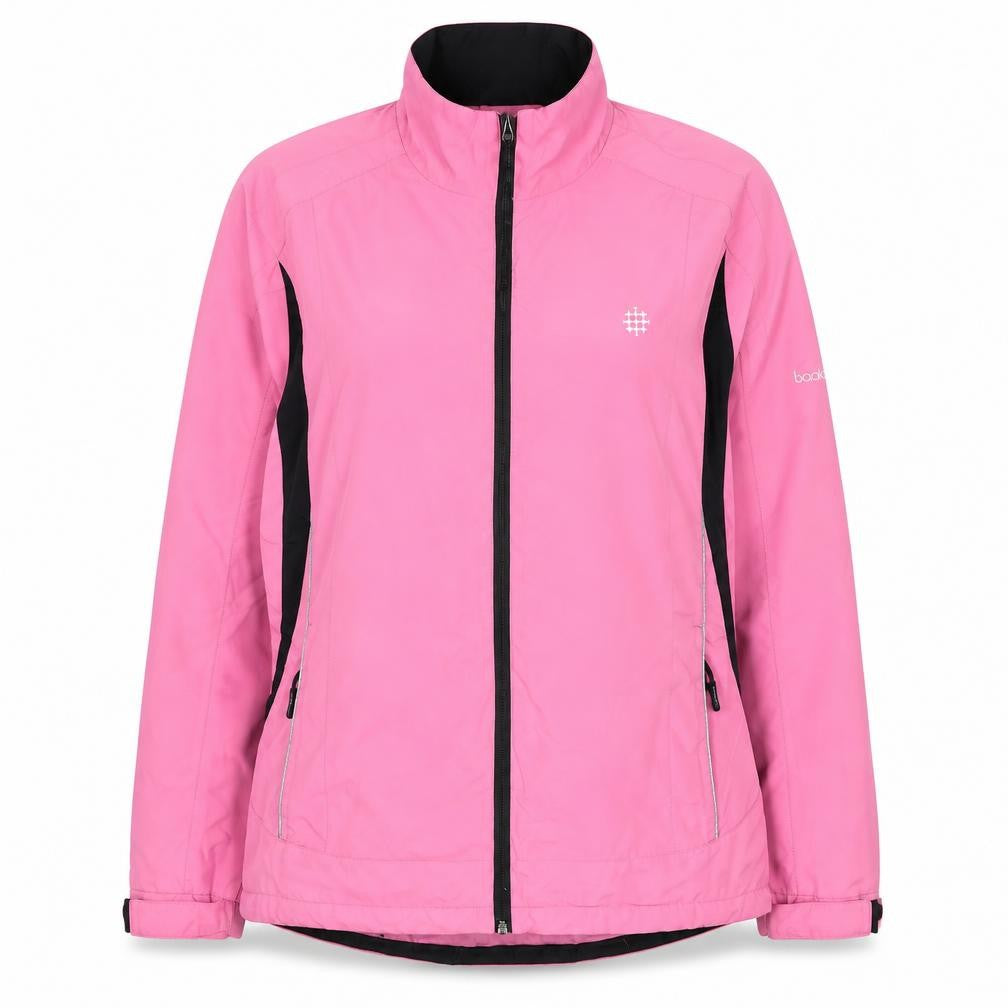 Backswing Women’s Pink Windbreaker Jacket Size 14 Lightweight