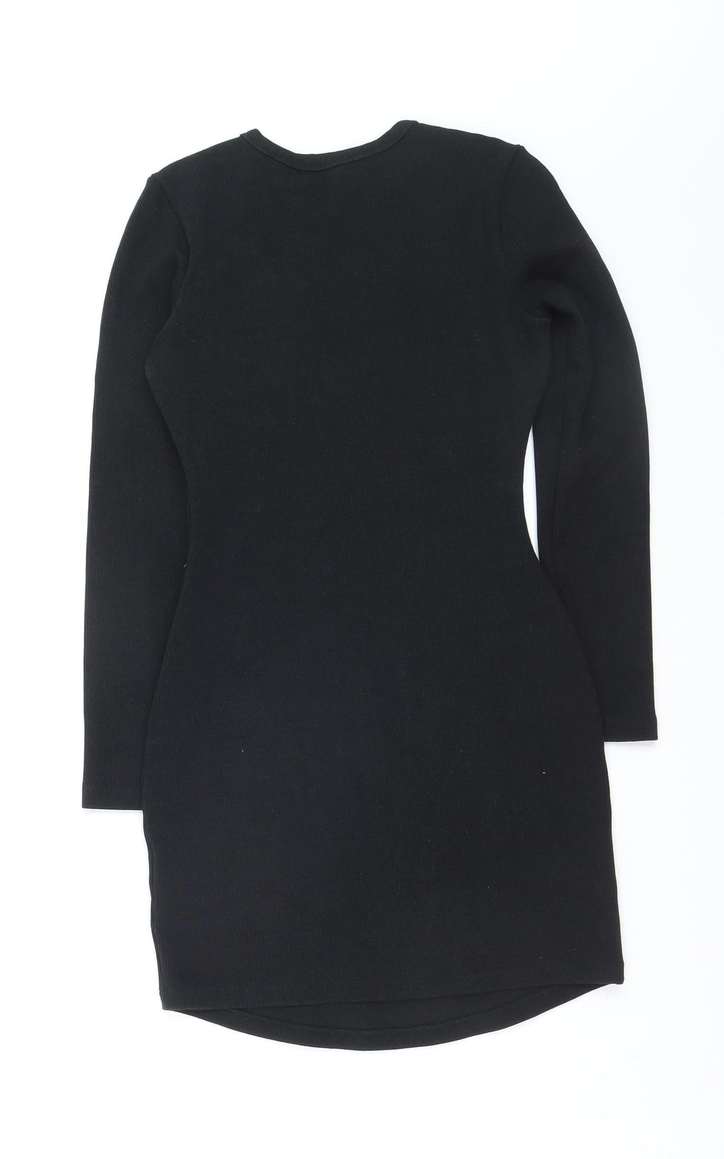 Boa Women’s Black Long Sleeve Bodycon Knit Dress Size M