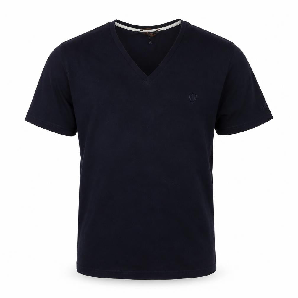 Ben Sherman Men's Blue V-Neck Cotton T-Shirt Size L