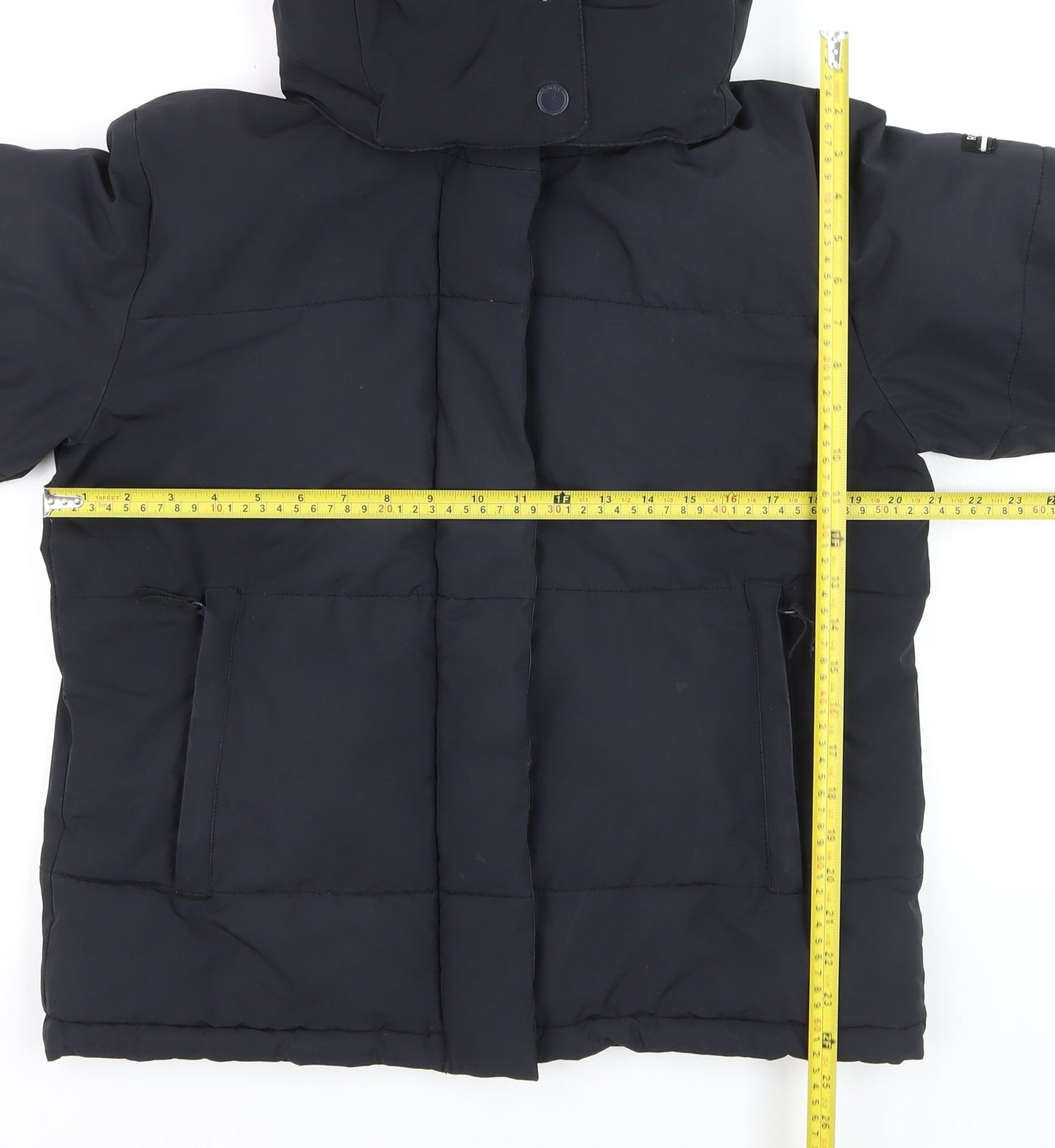 Roxy Men's Black Waterproof Hooded Puffer Jacket M