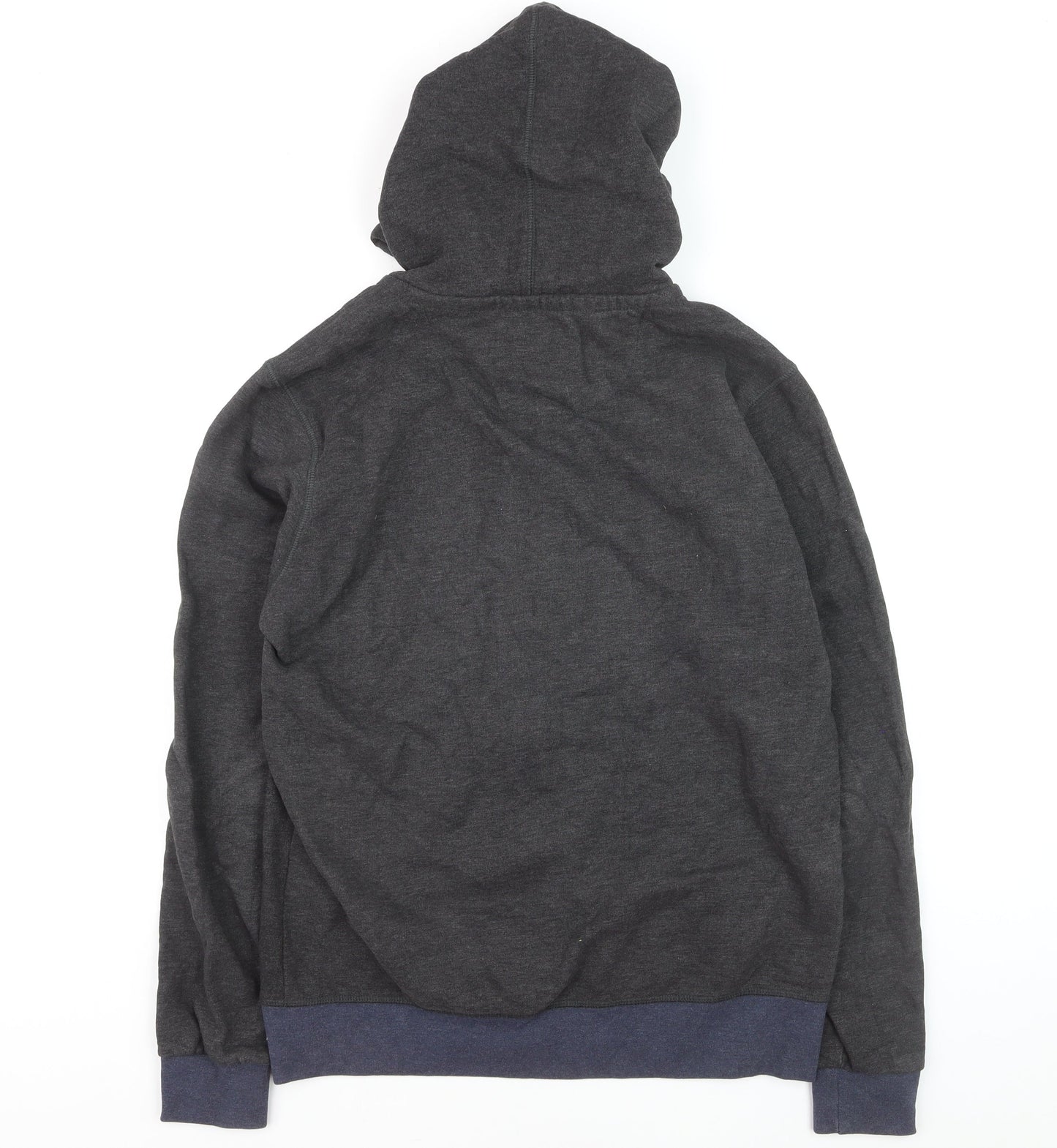 Petrol Industries Men's Grey Full Zip Hoodie Size L Regular Fit