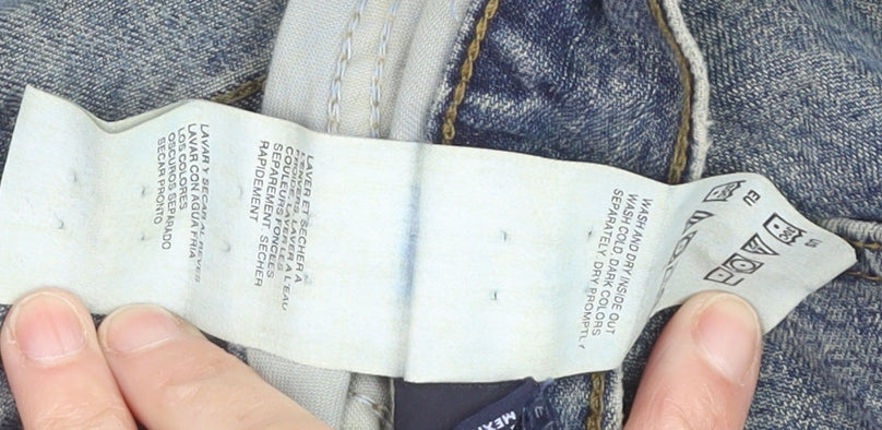 Tommy Hilfiger Men Blue Straight Jeans 31W 30L Classic Denim
