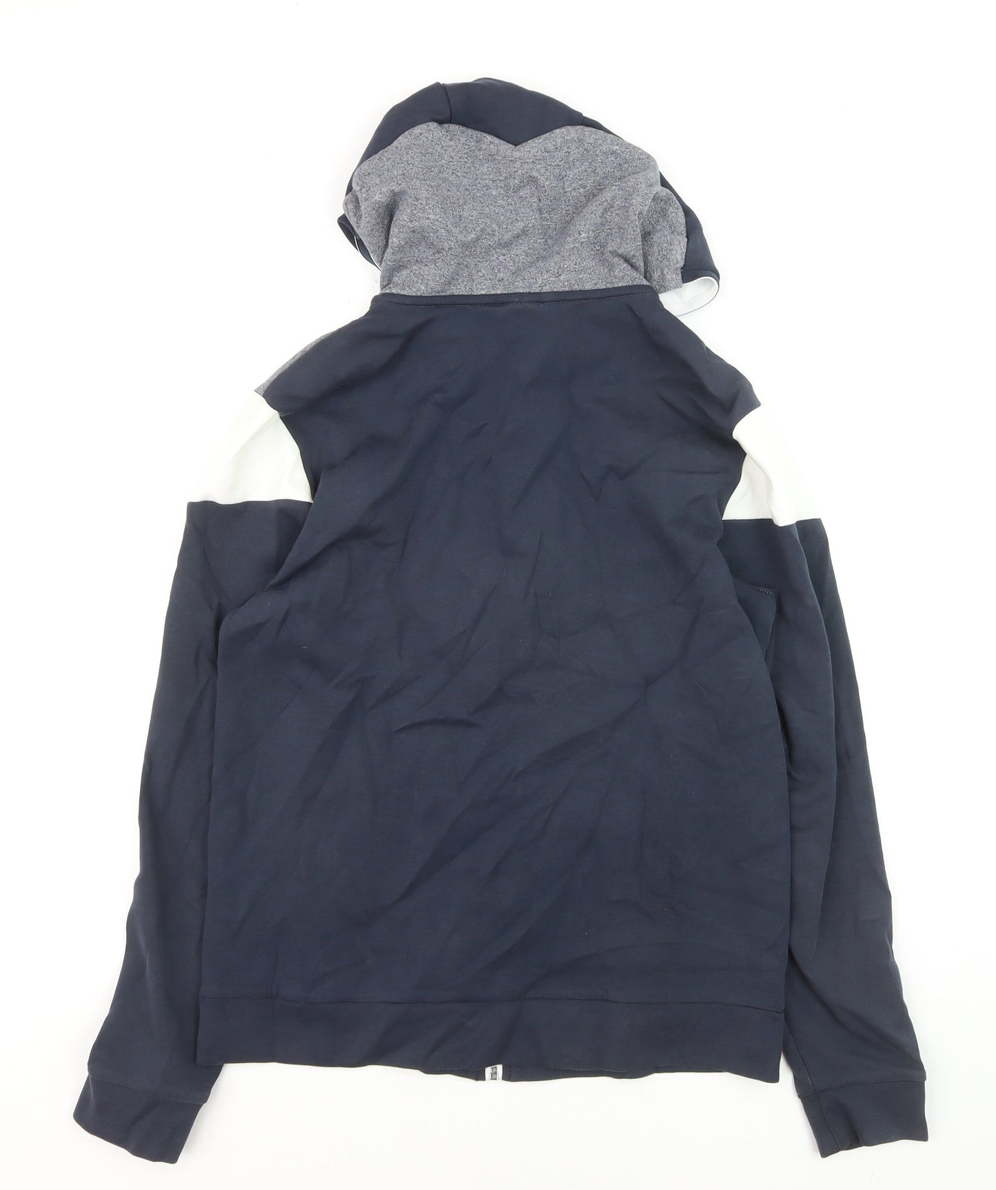 Hugo Boss Men's Blue Full Zip Hoodie Size S Regular Fit