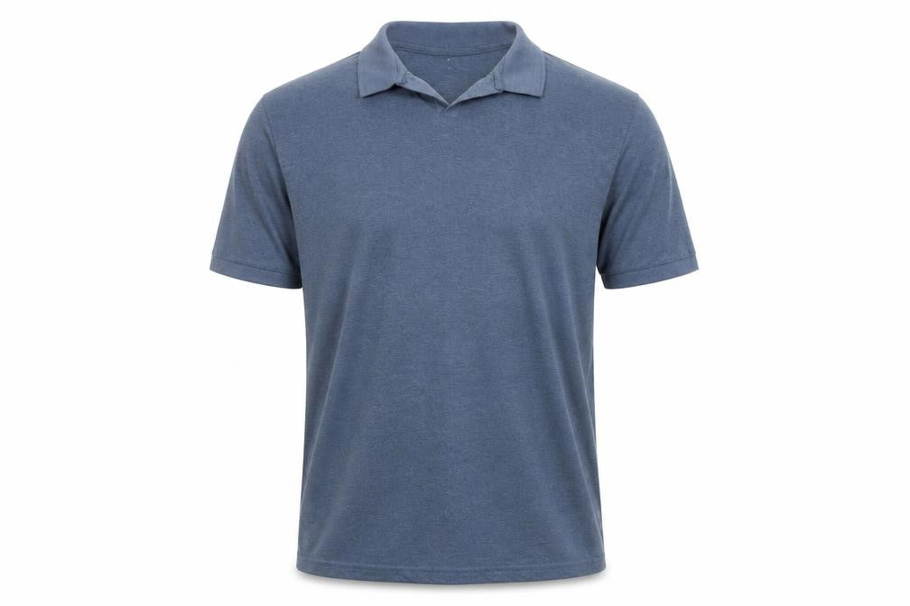 Dunnes Mens Blue Regular Fit Polo Shirt Size L
