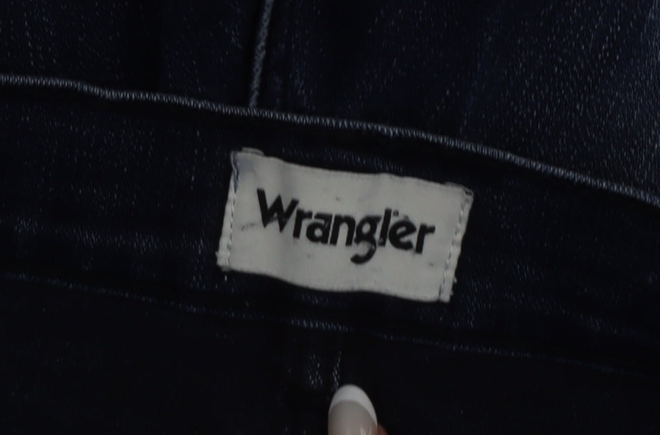 Wrangler Men Blue 32x32 Straight Regular Fit Greensboro Jeans