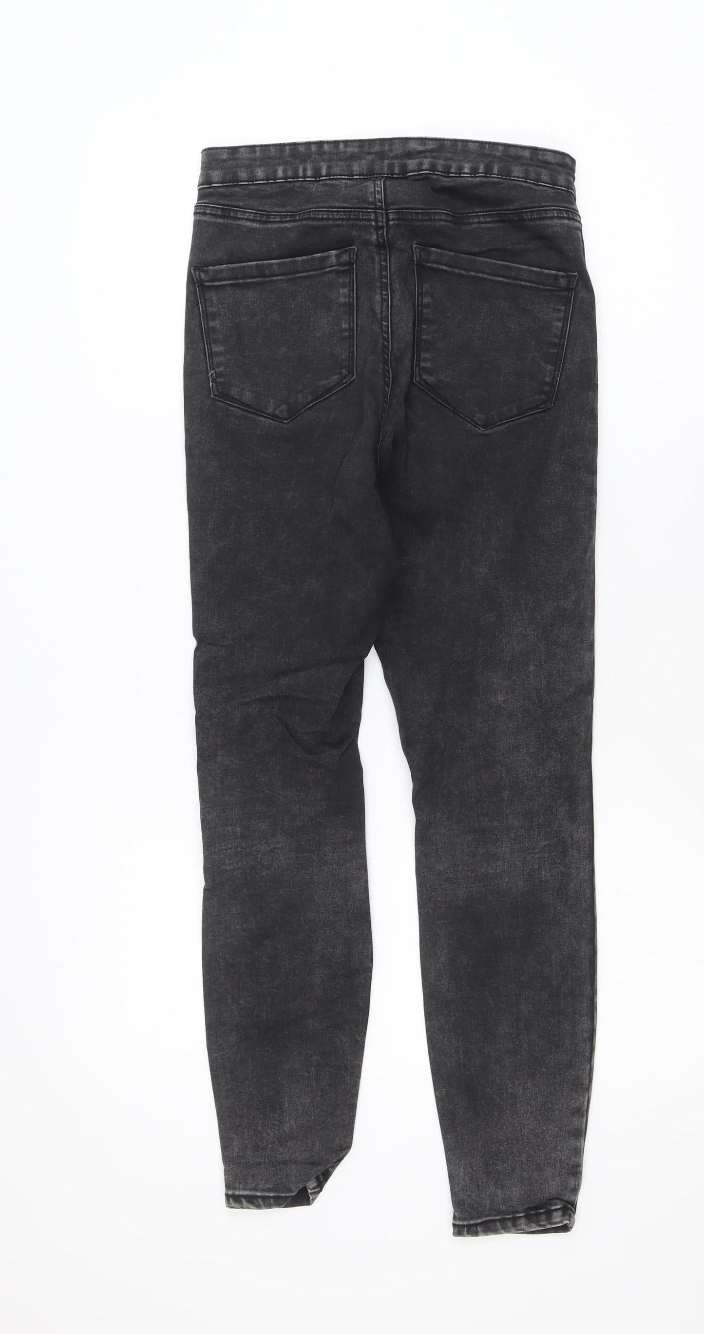 Denim Co. Womens Black Skinny Stretch Jeans Size 10