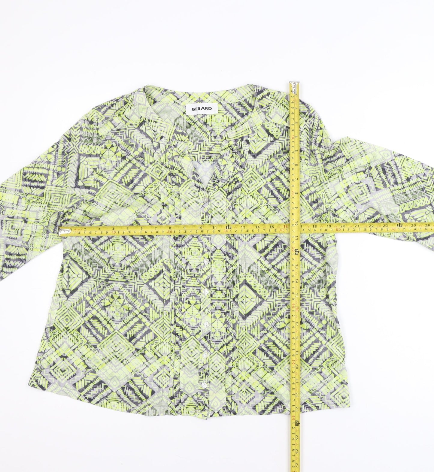 Gerard Women's Multicoloured Geometric Tunic Blouse M