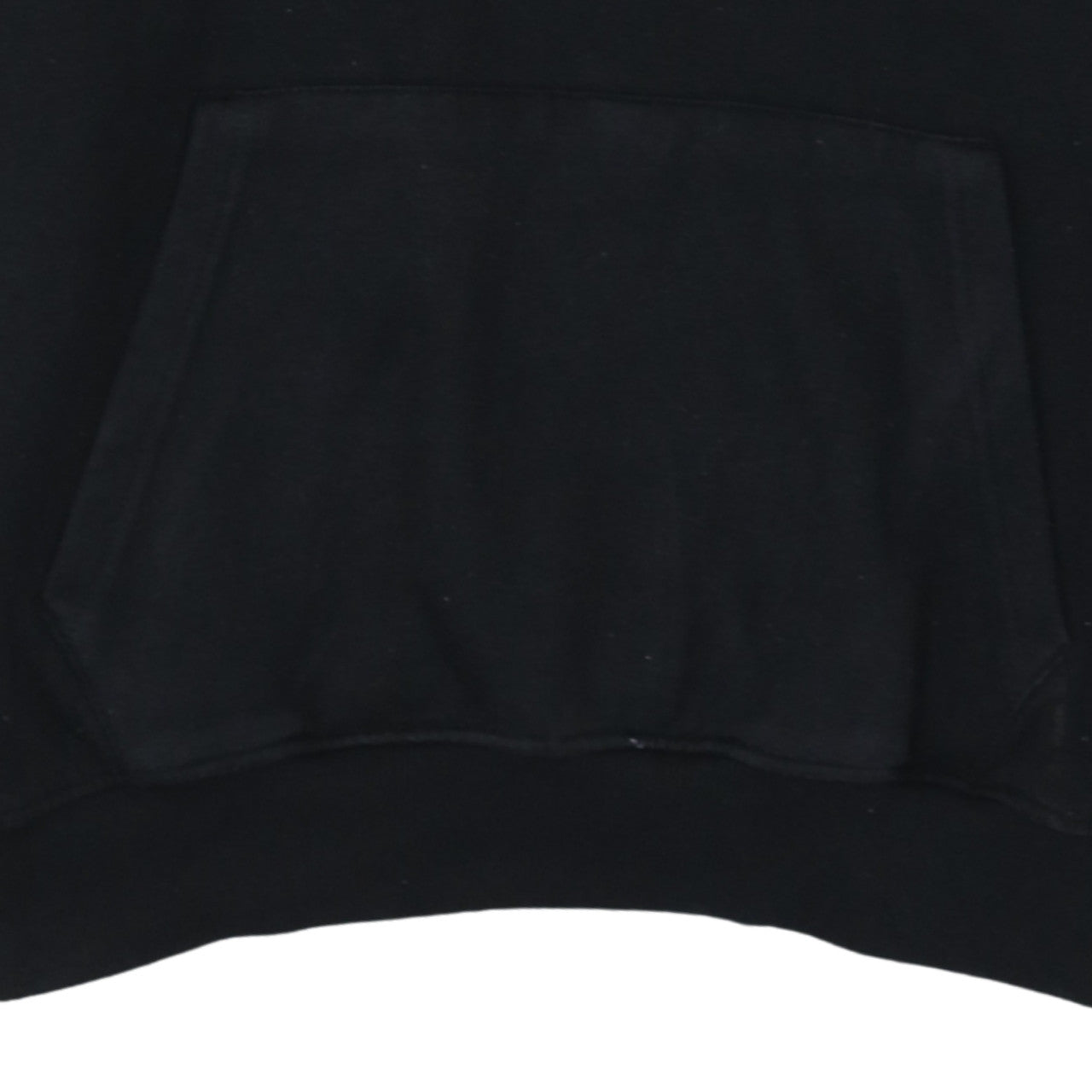 boohooMAN Men's Black Small Pullover Hoodie with Logo