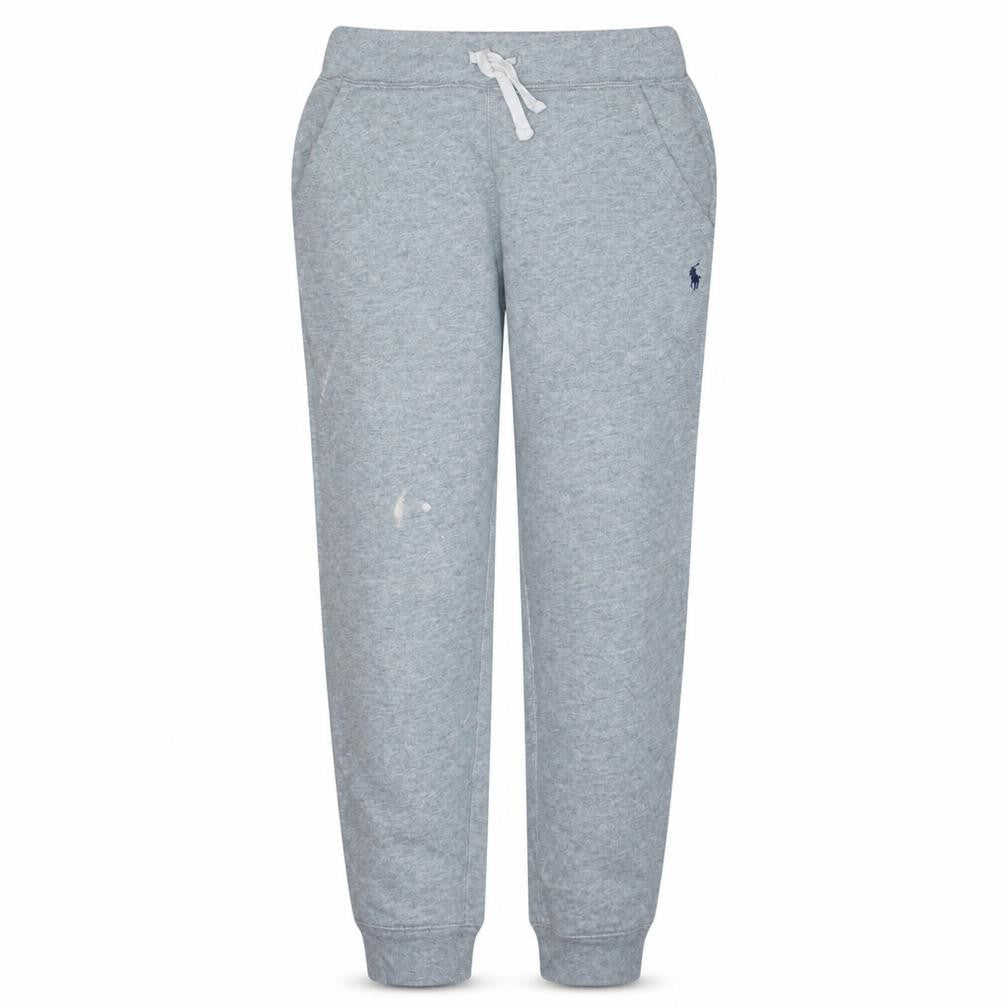 Ralph Lauren Women's Grey Jogger Sweatpants Size 8 Cotton Blend