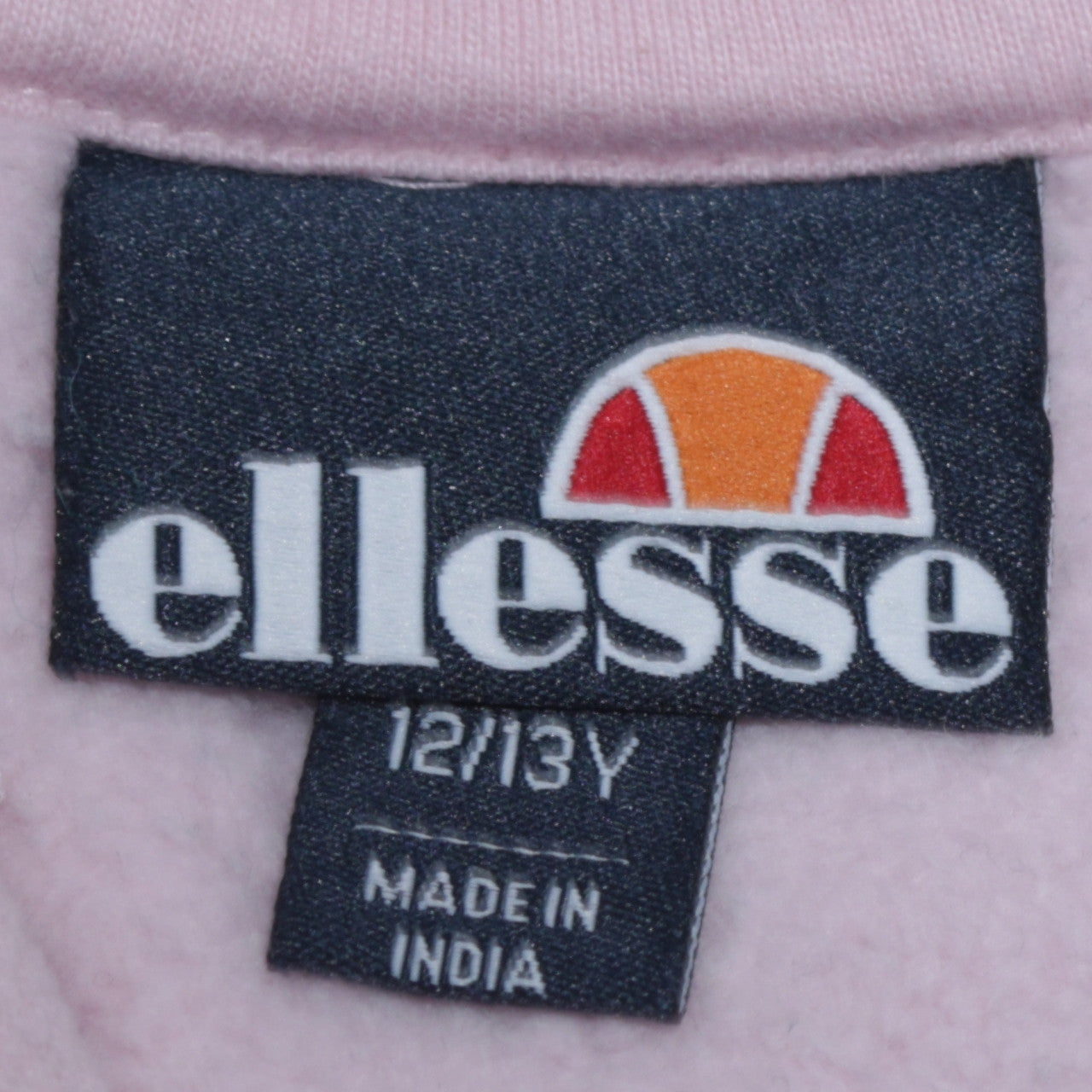 Ellesse Girls Pink Pullover Hoodie 12-13 Years Logo Hooded Sweatshirt