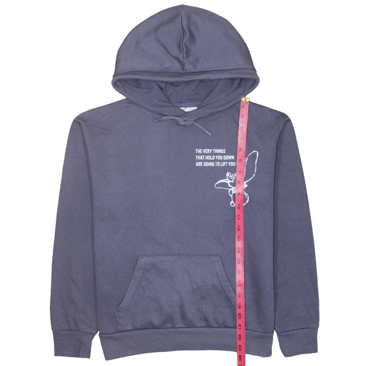 Disney Primark Cares Women's Grey Dumbo Hoodie UK 10/12 S Pullover