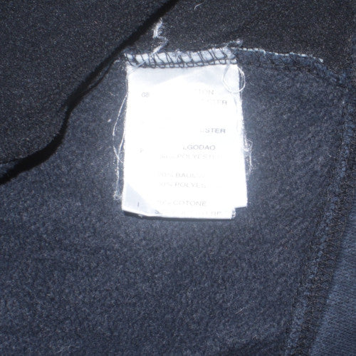 Reebok Men's Blue Full Zip Fleece Sweatshirt L Sportswear