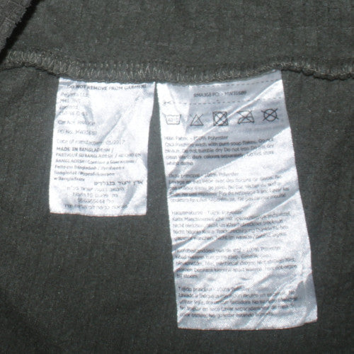 Regatta Mens Green Fleece 1/4 Zip Pullover Sweatshirt M