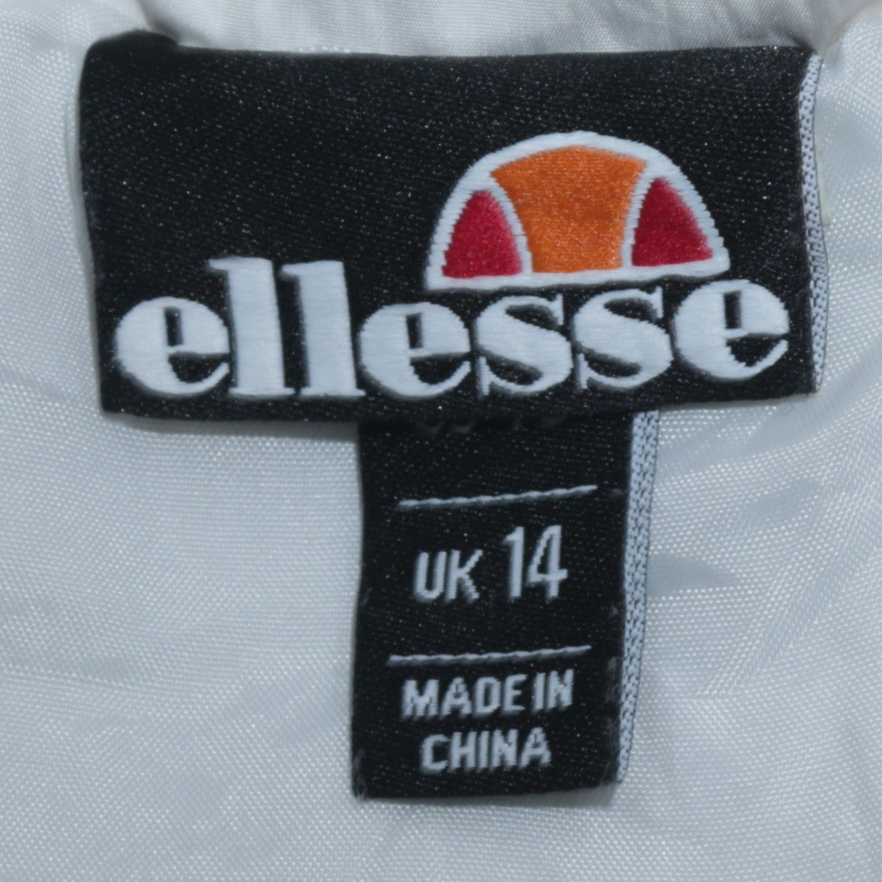 Ellesse Women's Pink Windbreaker Jacket Size 14 Lightweight Logo
