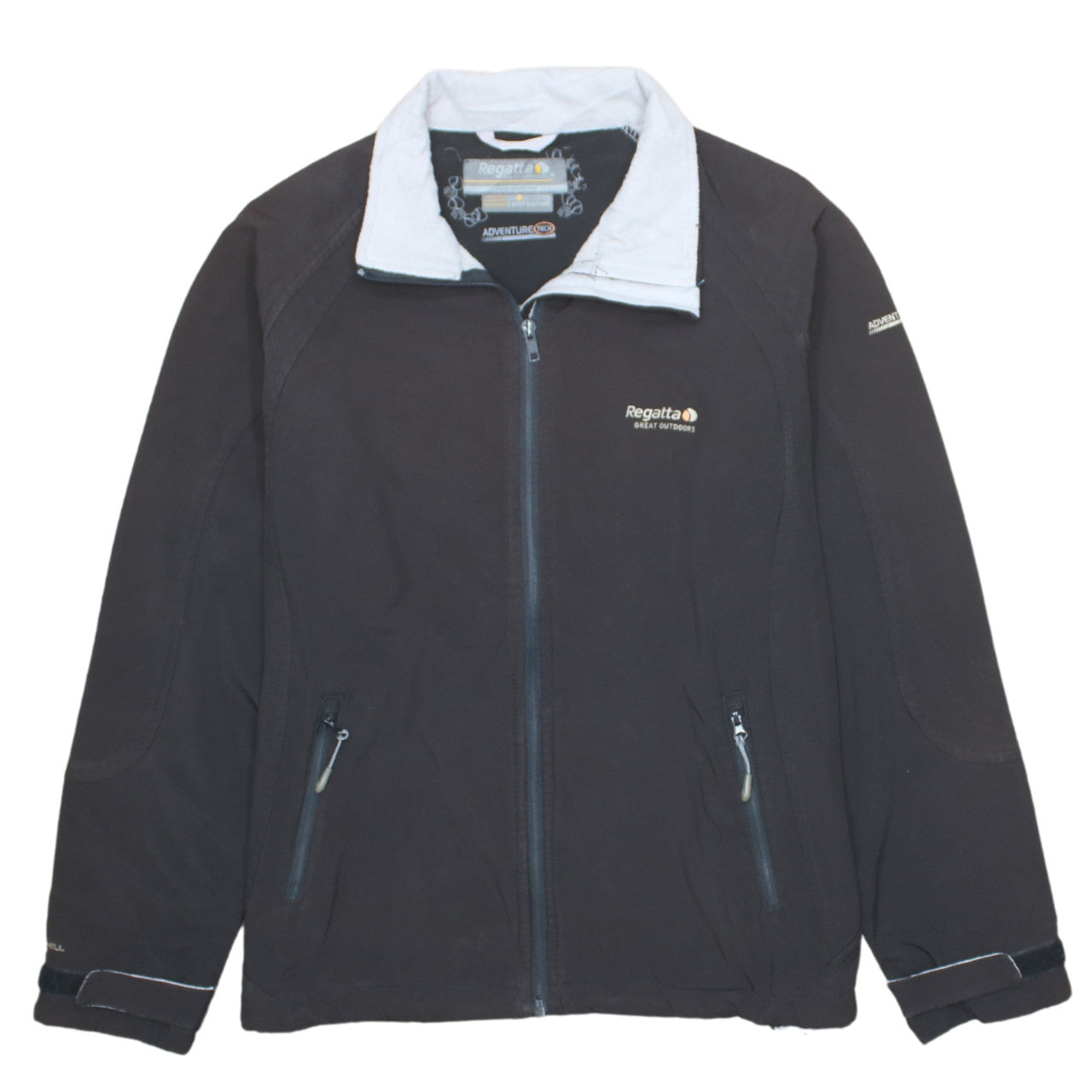 Regatta Womens Black Softshell Adventure Tech Jacket Size 14