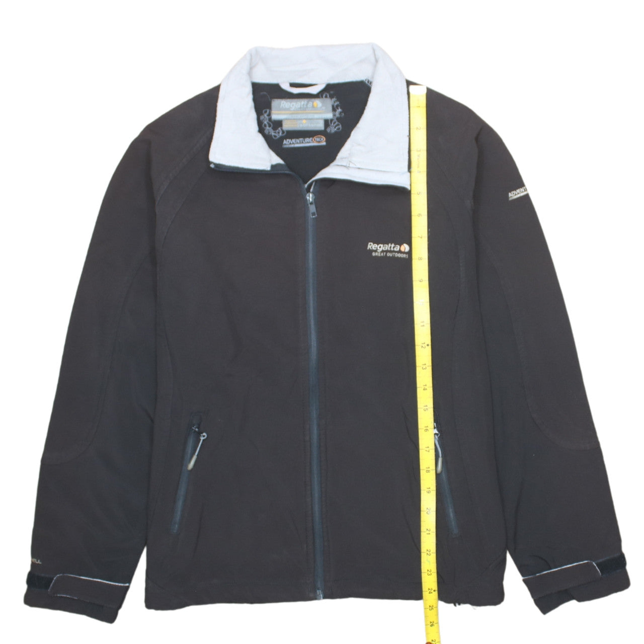 Regatta Womens Black Softshell Adventure Tech Jacket Size 14