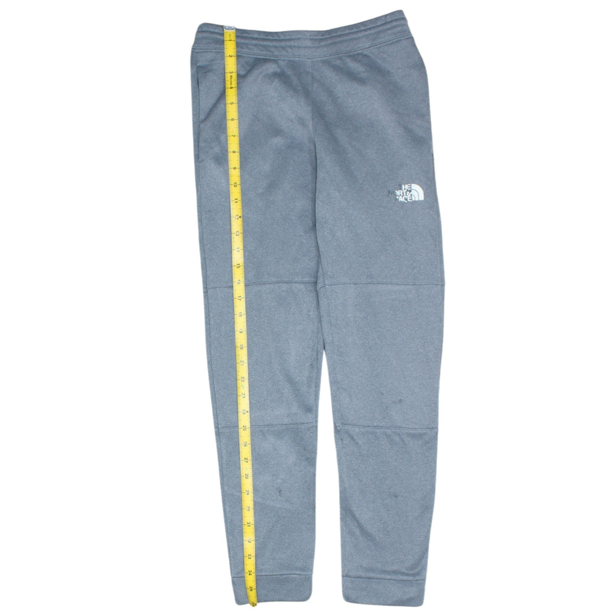 The North Face Boys Grey Fleece Jogger Trousers L Youth Activewear