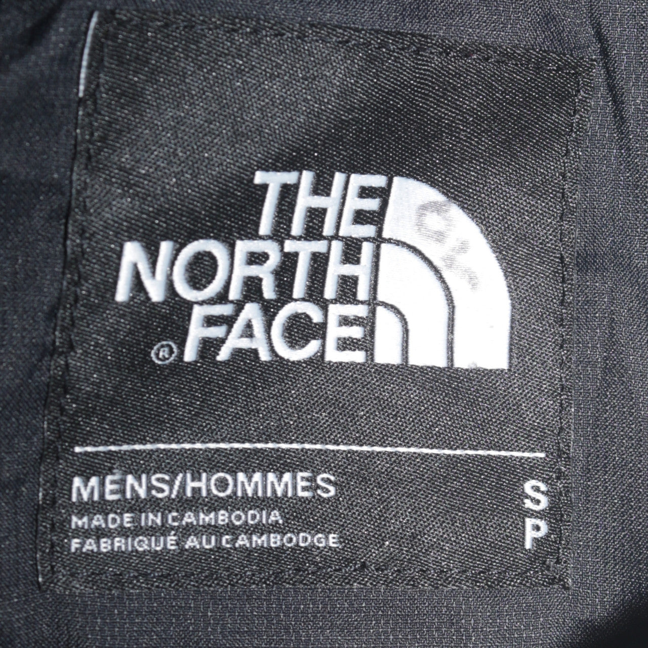 The North Face Men's Blue Small Hooded Waterproof Windbreaker Jacket