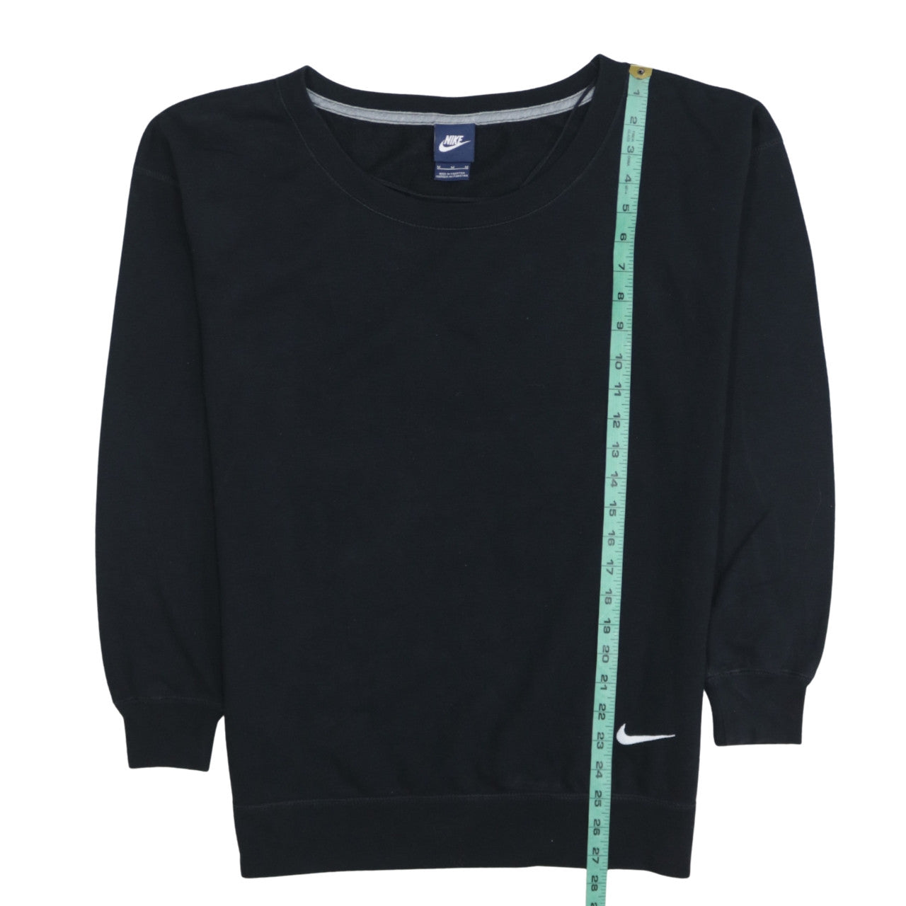 Nike Men's Black M Pullover Sweatshirt Crew Neck Logo Sportswear
