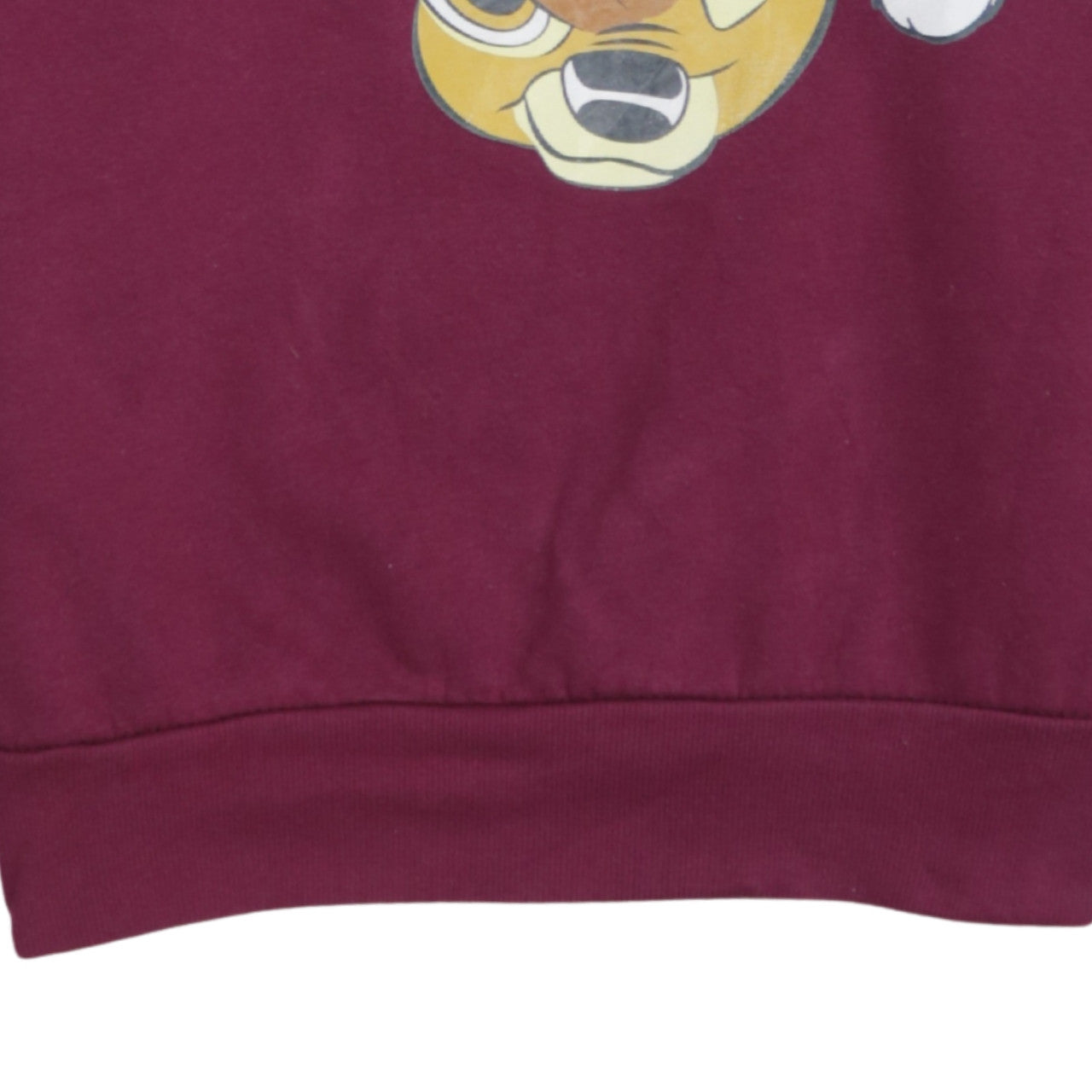Disney Unisex Adults Purple Christmas Graphic Sweatshirt Size S