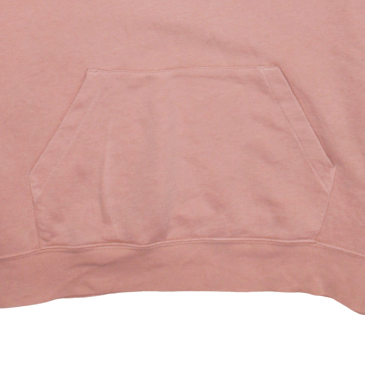 Nike Women Pink Pullover Hoodie Large Cotton Blend Sweatshirt