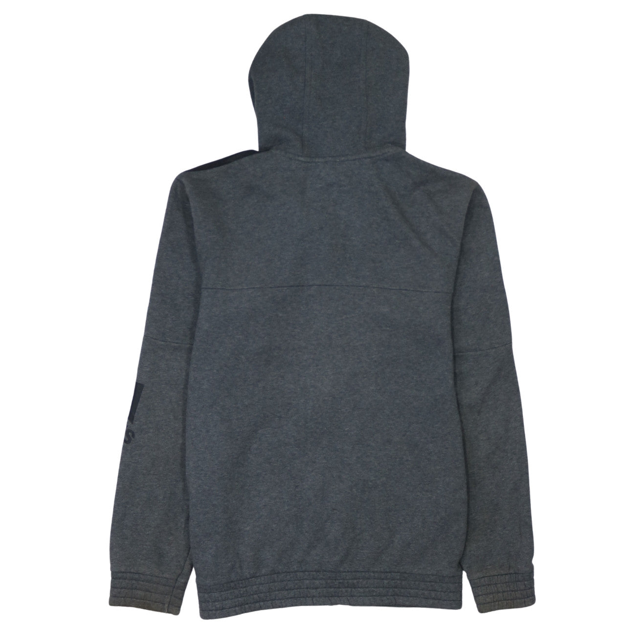 adidas Men's Grey Full Zip Hoodie Small Sportswear Jacket