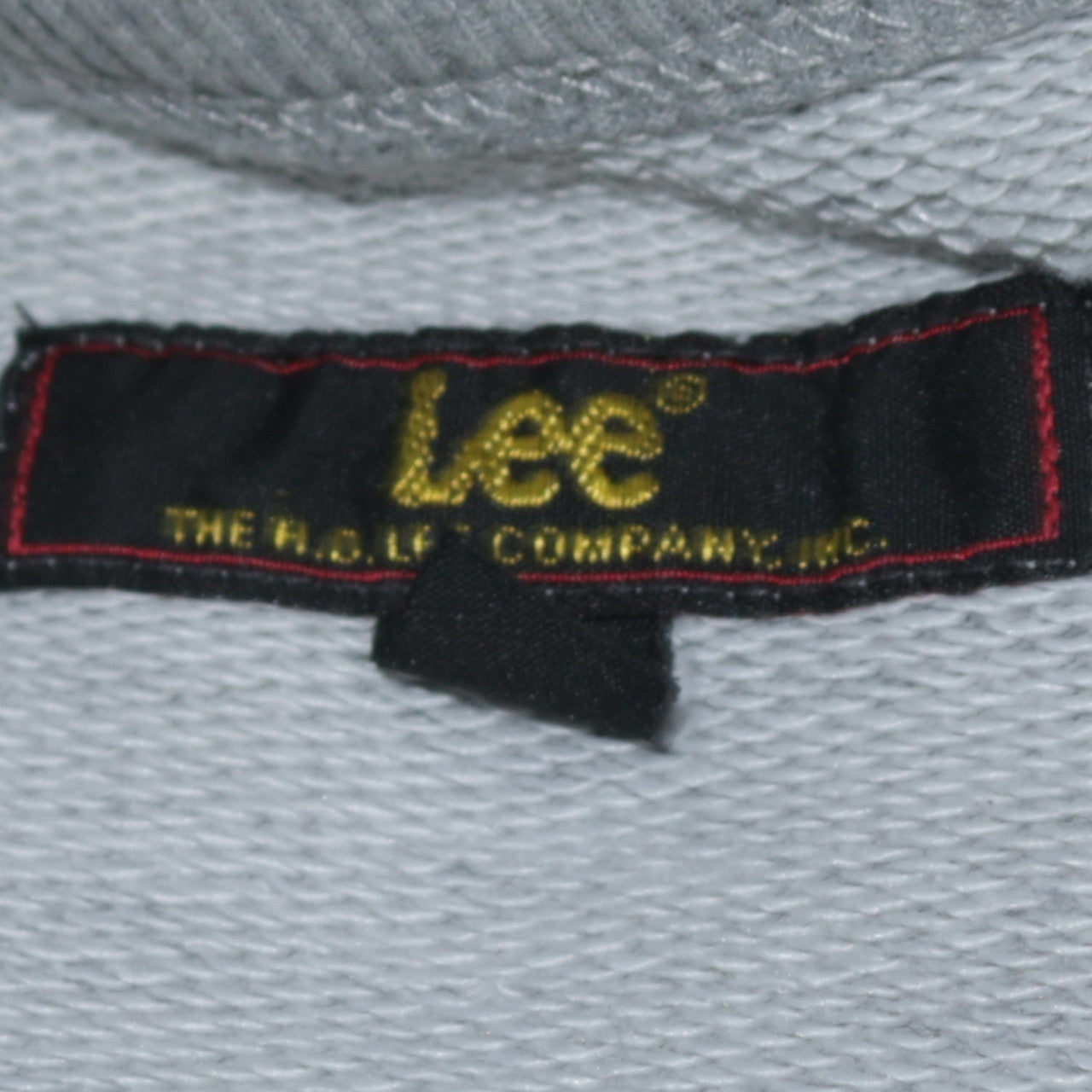 Lee Mens Grey Crew Neck Logo Sweatshirt Size L Regular Fit