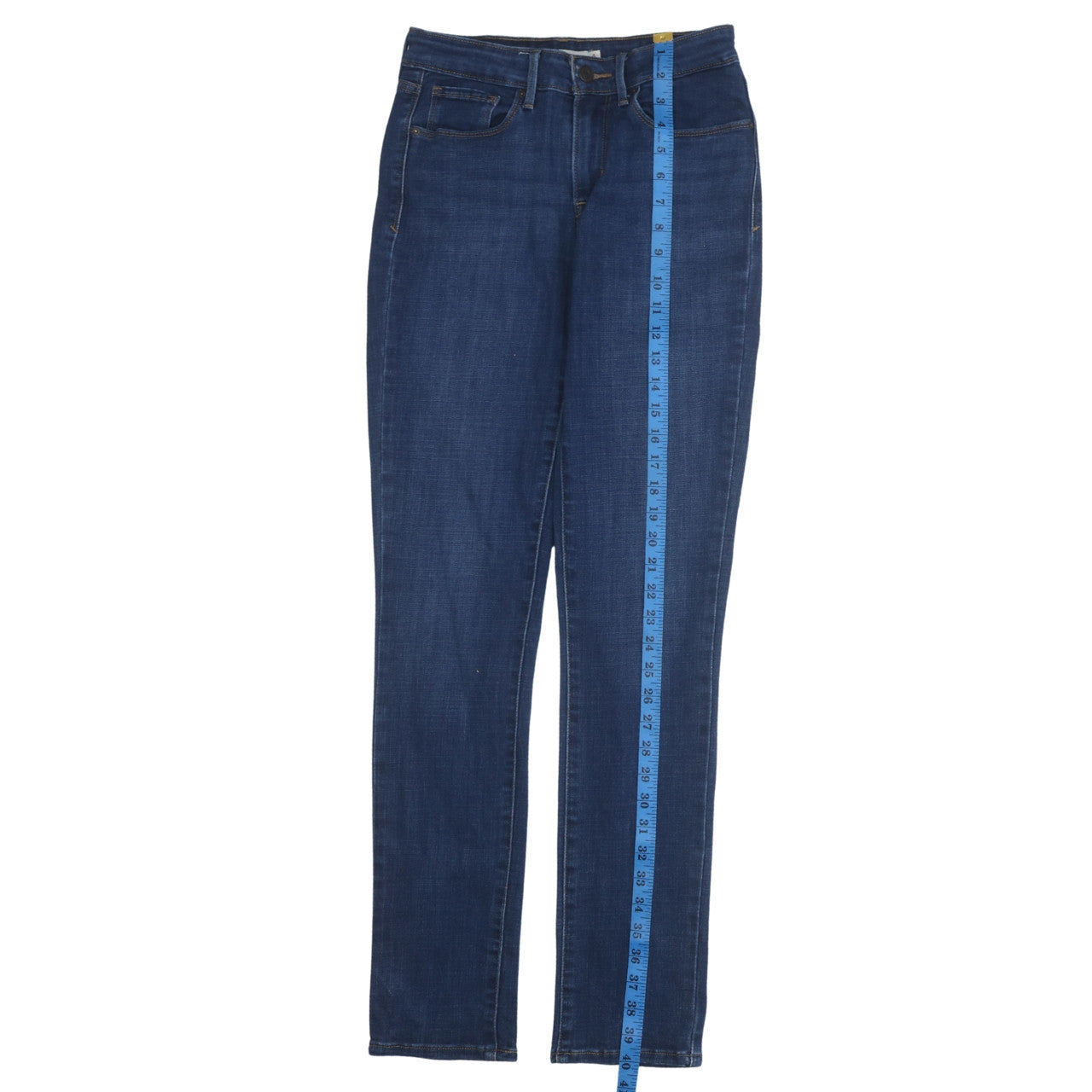 Levi's Women's Blue Mid Rise Skinny Denim Jeans Size 10