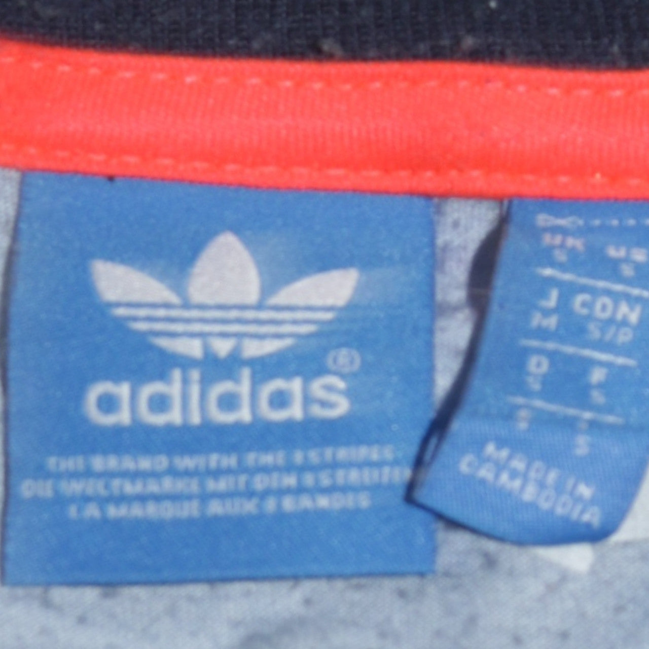 Adidas Men's Multicoloured Space Print Crew Neck T-Shirt Size M