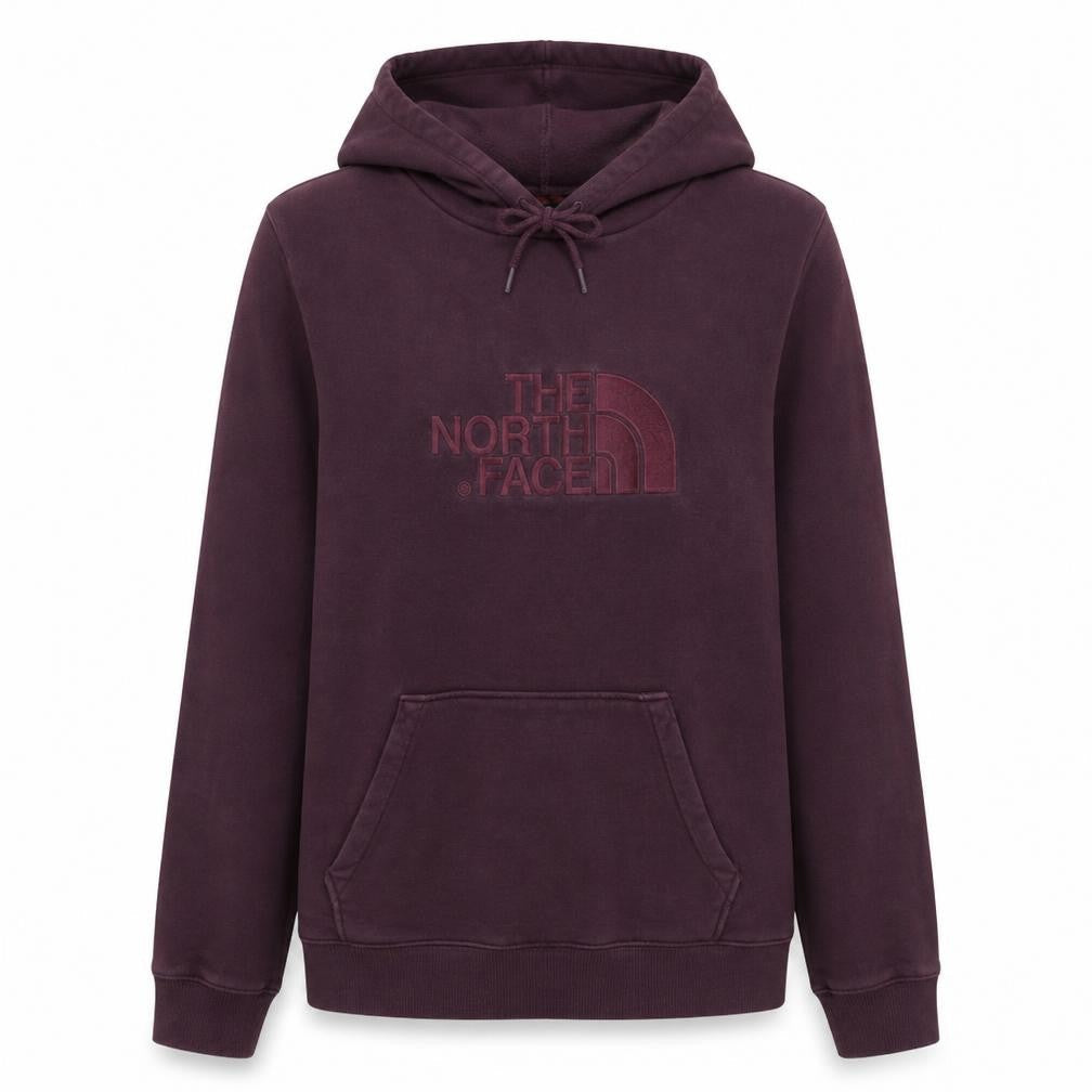 The North Face Womens Purple Hoodie Size M 100% Cotton Pullover