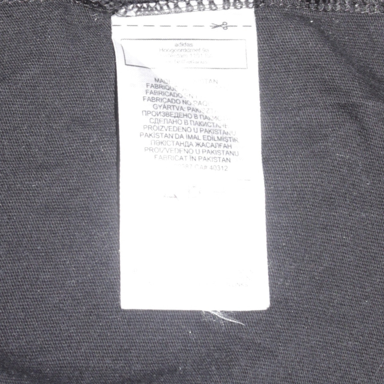 Adidas Women’s Black 3-Stripes Ringer T-Shirt Size 14