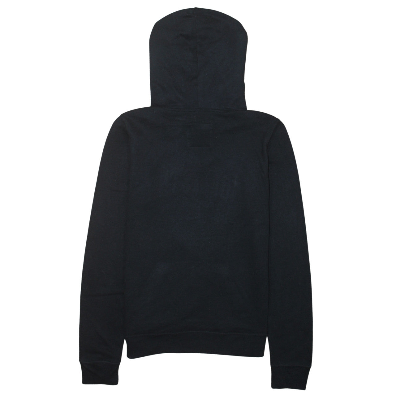 Hollister Men’s Black Pullover Hoodie S Fleece Embroidered Logo