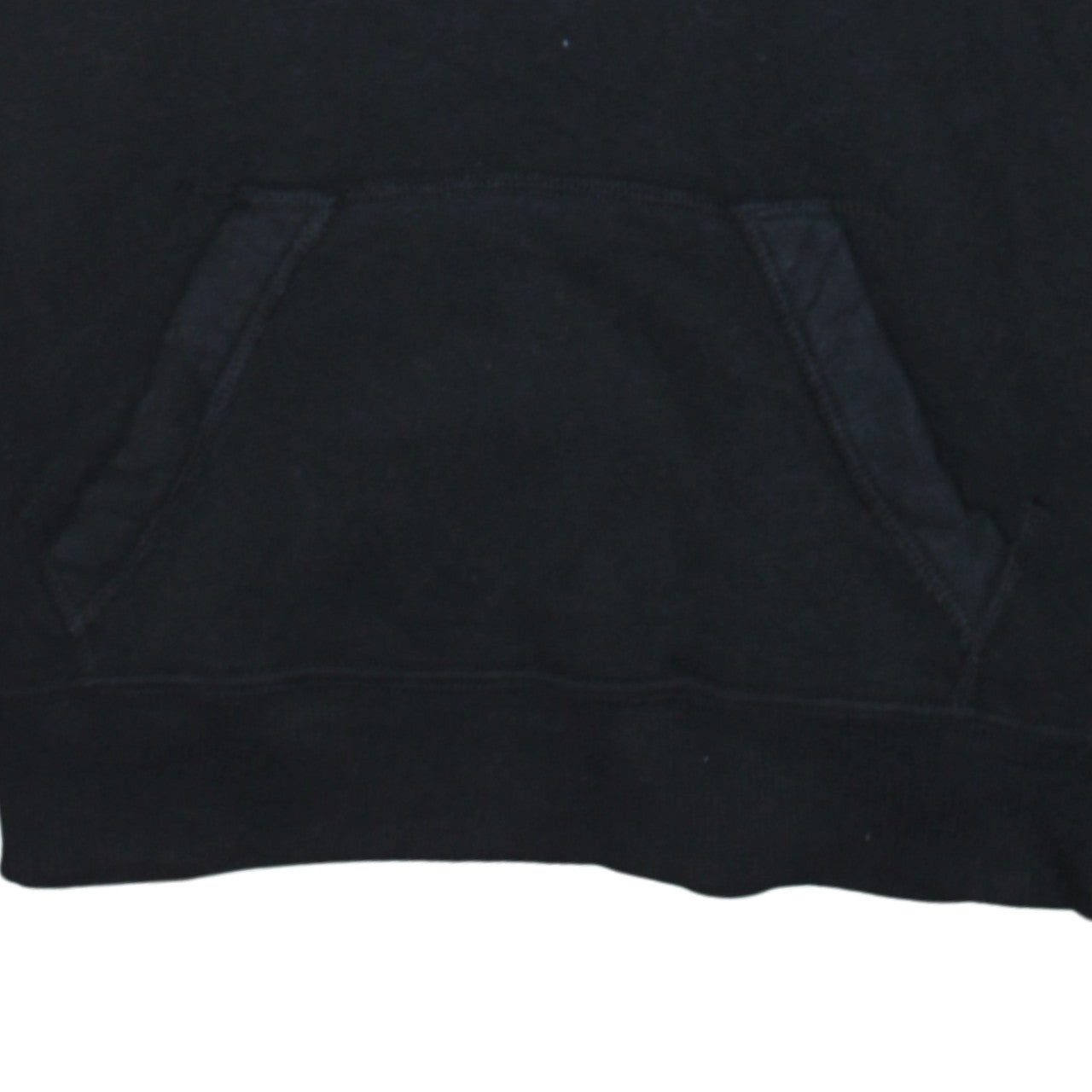 Hollister Men’s Black Pullover Hoodie S Fleece Embroidered Logo