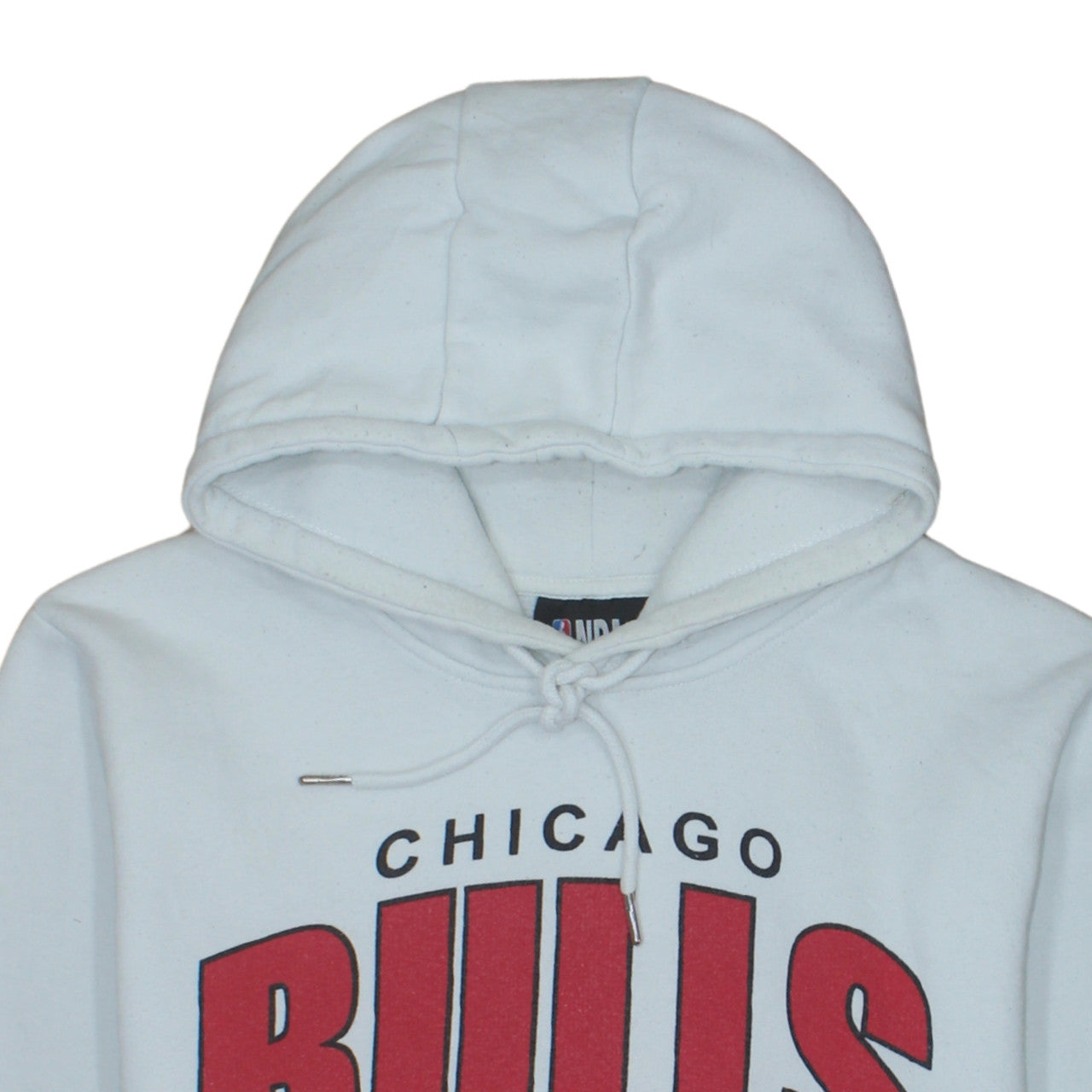 Primark NBA Chicago Bulls White Hoodie Men's M Pullover Graphic