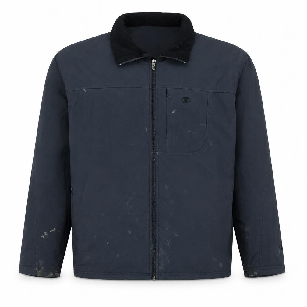 Champion Mens Black XL Full Zip Sports Jacket