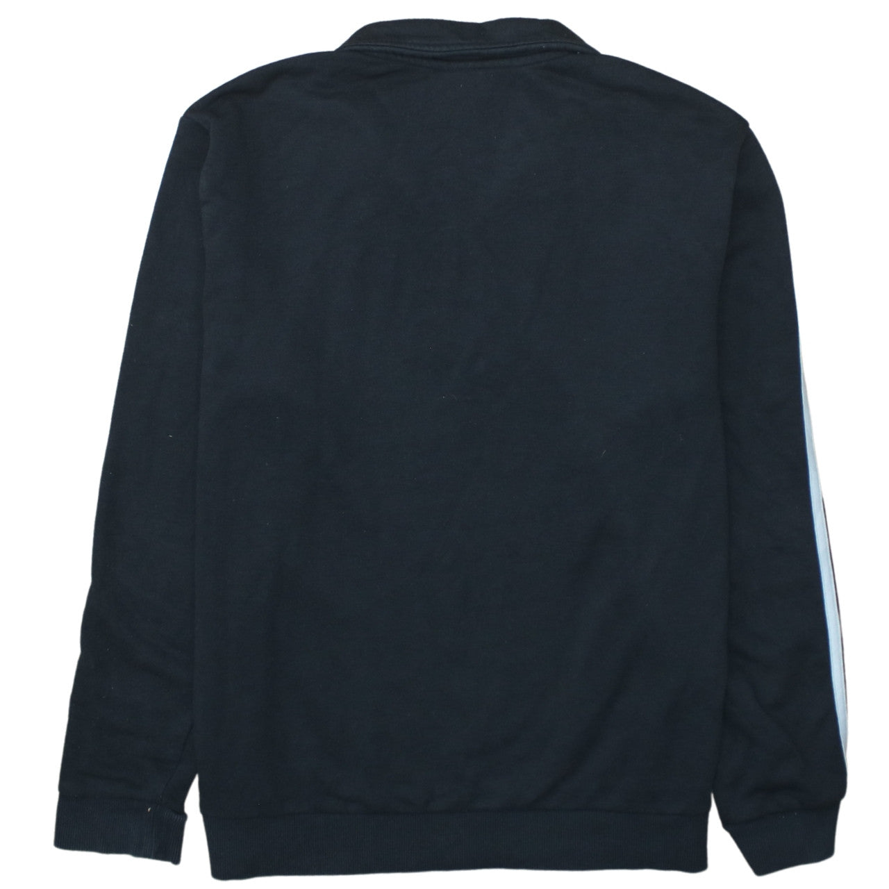 Adidas Women Black XL 1/4 Zip Sweatshirt Pullover Jumper Hoodies Top