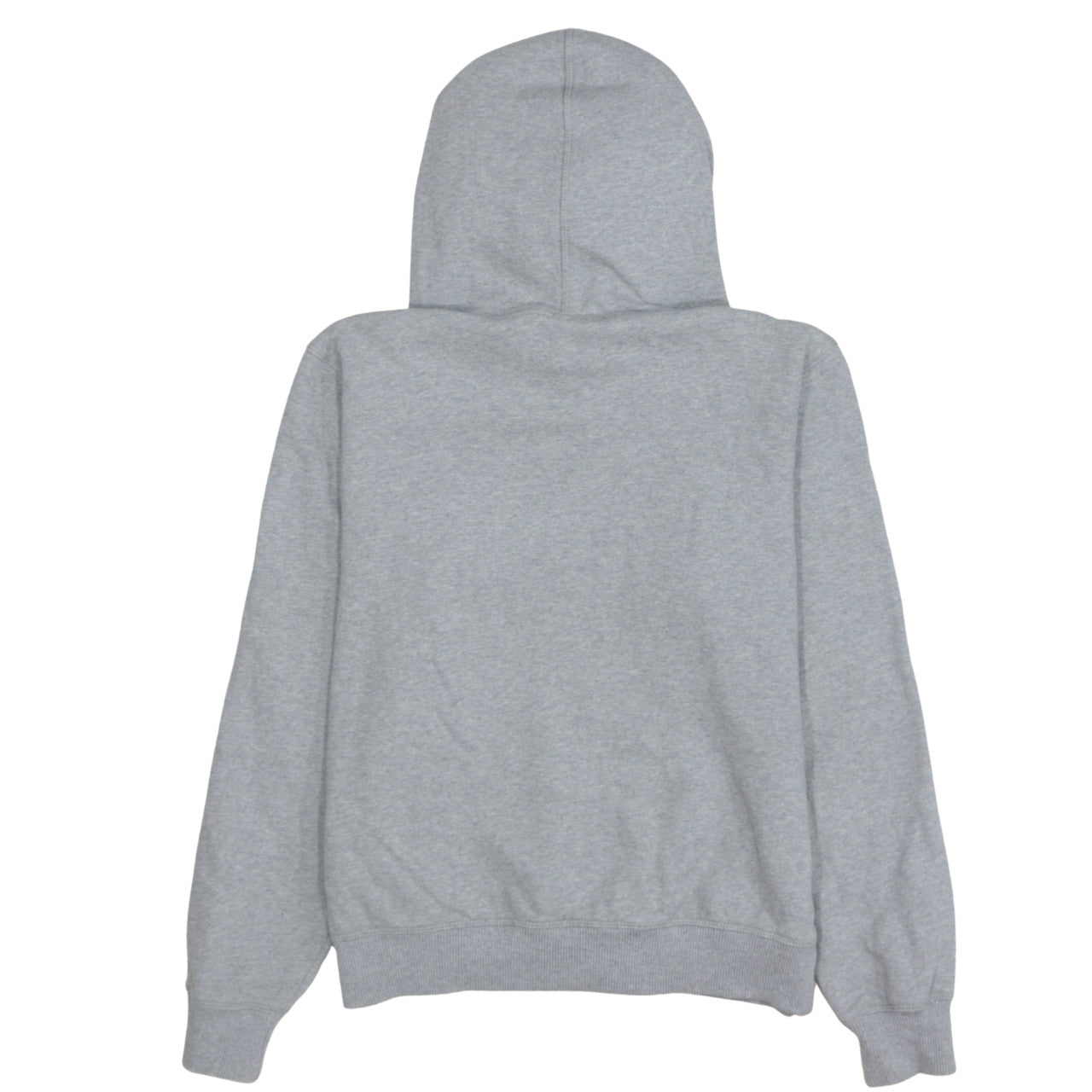 Champion Women Grey Small Pullover Hoodie 100% Cotton Logo Front