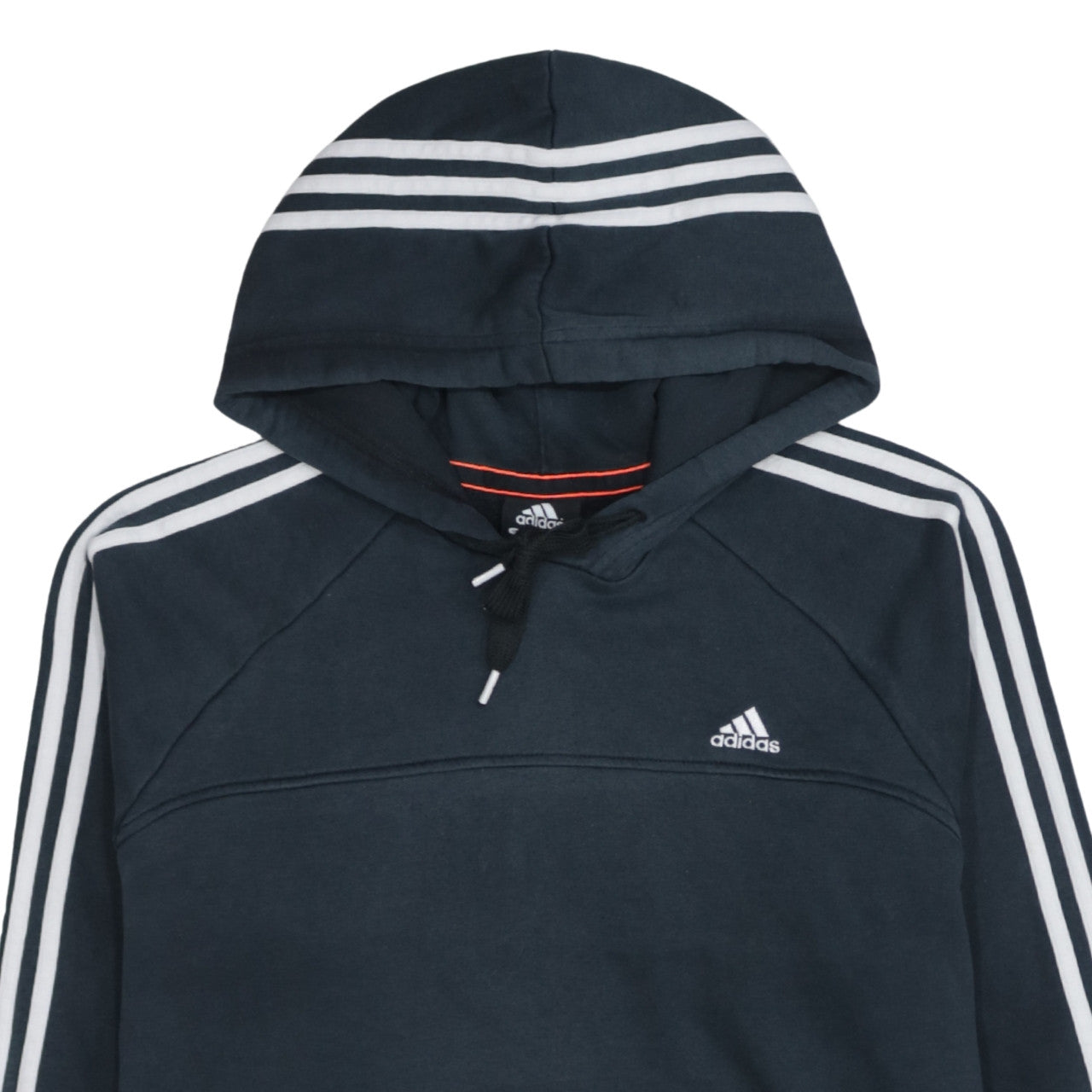 Adidas Mens Blue Pullover Hoodie L Essentials Sportswear