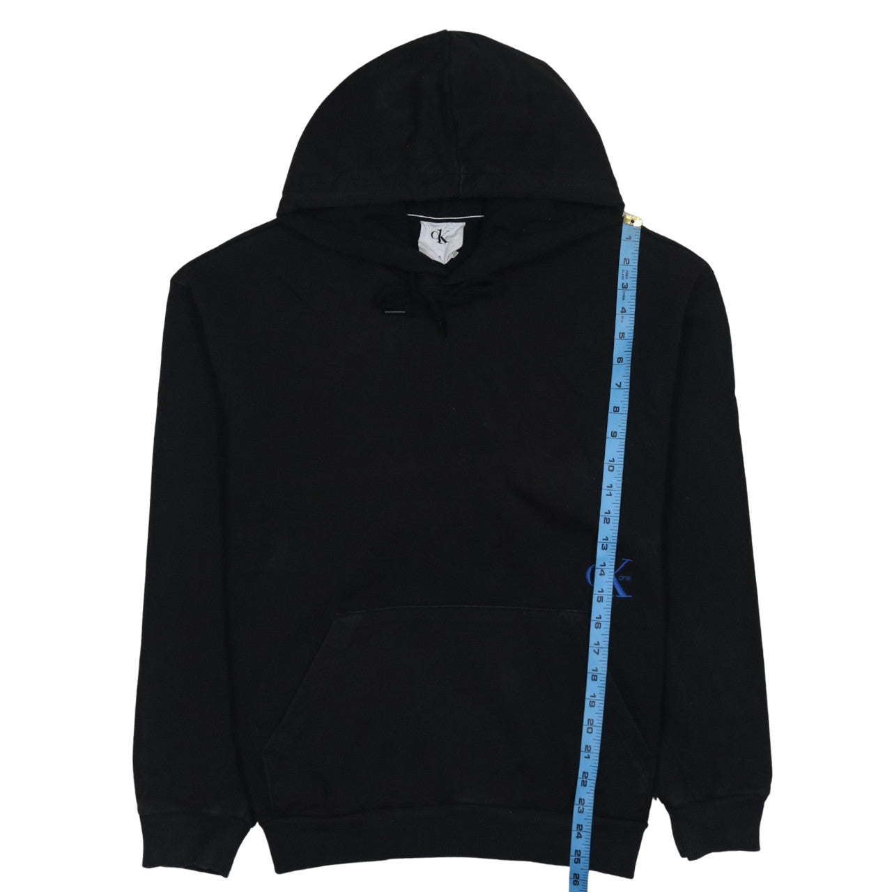 Calvin Klein Men's Black Pullover Hoodie Regular Fit Size M